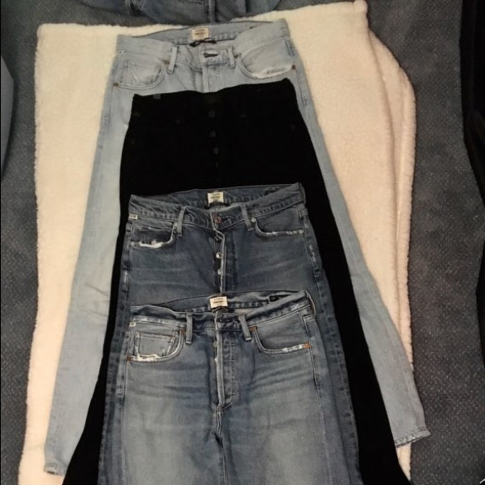 Citizens of Humanity - 7 pairs of jeans + 1 shorts